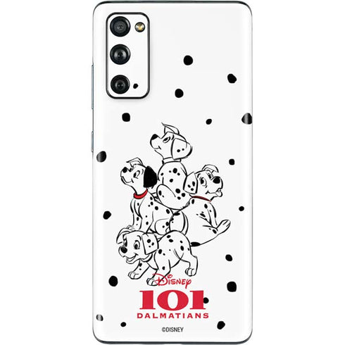 Disney 101 Dalmatians Puppy pile Galaxy S20 Fan Edition Skin